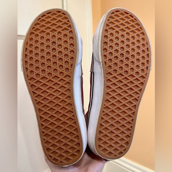 Vans Women’s SK8-HI Towny Port Red Suede Skater Sneakers - Picture 12 of 12